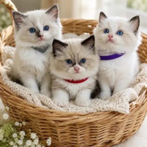 Blauäugige Ragdoll Kätzchen kaufen